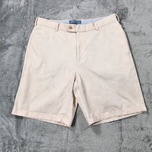 PETER MILLAR Shorts‎ Sz 34 MCOB31 Pink Pima Cotton Twill China 9" Inseam